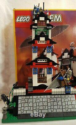 Vintage 1998 Lego Set #6093 Flying Ninja Fortress 100% complete withbox/instruct