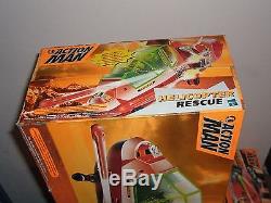 Vintage 2000 Gi Joe Action Man Helicopter Rescue Mib Hasbro Mint Huge Box Sealed