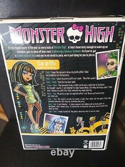 Vintage 2009 Monster High Cleo de Nile Dawn of the Dance Doll New In Box