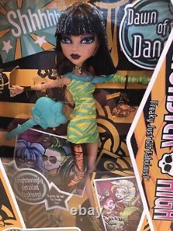 Vintage 2009 Monster High Cleo de Nile Dawn of the Dance Doll New In Box NRFB