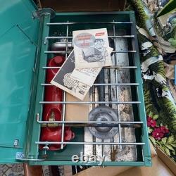 Vintage 70sColeman 425E Two-Burner Camp Stove 425E499 New In Box