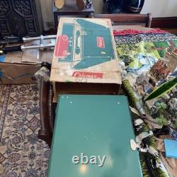 Vintage 70sColeman 425E Two-Burner Camp Stove 425E499 New In Box