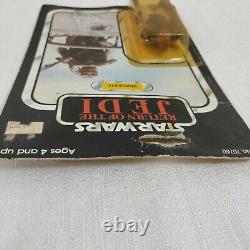 Vintage 77-back On Card 1983 Star Wars ROTJ WEEQUAY -RETURN OF THE JEDI Kenner