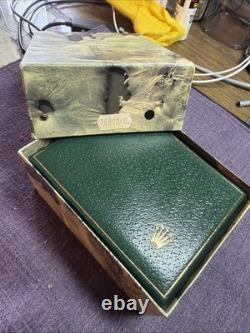 Vintage 80's Rolex Submariner 16800 box With Original sticker