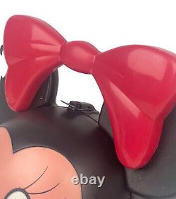 Vintage 80's Walt Disney Minnie Mouse Head Plastic Lunch Box Aladdin NO Thermos