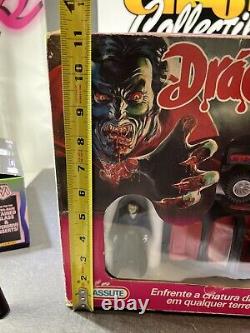 Vintage 80s Glasslite Dracula Play-Set Complete in Box- FINAL PRICE DROP? 