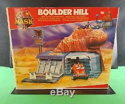 Vintage 80s M. A. S. K kenner Boulder Hill MIB COMPLETE box inserts/instructions