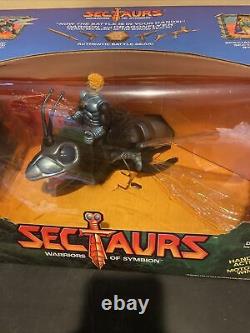 Vintage 80s Sectaurs Warriors of Symbion Dargon With Dragonflyer Toy NEW IN BOX