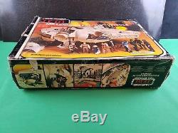 Vintage 80s Star wars ROTJ kenner Millennium Falconboxed Nr complete great con
