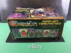 Vintage 80s Thundercats LJN Mumm ras tomb fortress boxed great working cond