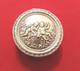 Vintage 830 Silver Trinket Pill Box With Cherubs Angels Children