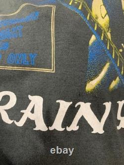 Vintage 90's bootleg nirvana Drain You Kurt Cobain Heart Shape Box Tshirt