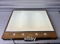 Vintage ALVIN Satin-Glow Portable Light Box 24x18 Drafting Art Tracing