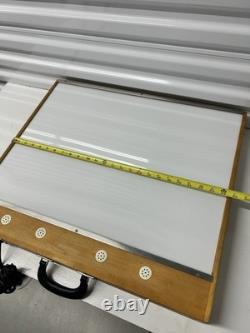Vintage ALVIN Satin-Glow Portable Light Box 24x18 Drafting Art Tracing