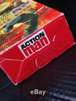 Vintage Action Man Original Box with Rare EE sticker. Look at details/photos +++