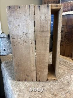 Vintage Alaska Salmon Crate Little Elf Bursley Indiana Fish Box Christmas Decor