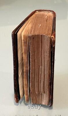 Vintage Antique 1790 France Omnes Thomae Hidden Storage Trinket Jewelry Box Old