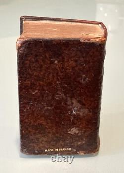 Vintage Antique 1790 France Omnes Thomae Hidden Storage Trinket Jewelry Box Old