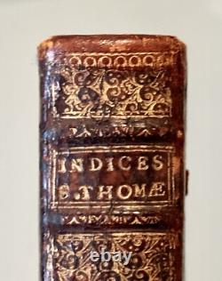 Vintage Antique 1790 France Omnes Thomae Hidden Storage Trinket Jewelry Box Old