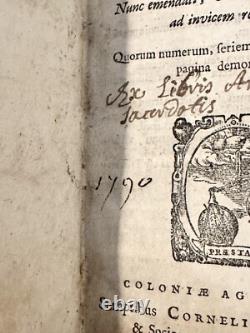 Vintage Antique 1790 France Omnes Thomae Hidden Storage Trinket Jewelry Box Old