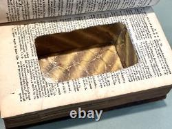 Vintage Antique 1790 France Omnes Thomae Hidden Storage Trinket Jewelry Box Old