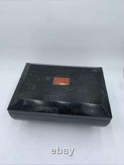 Vintage Antique Tessellated Horn Jewelry Box by Maitland-Smith