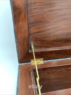 Vintage Antique Tessellated Horn Jewelry Box by Maitland-Smith