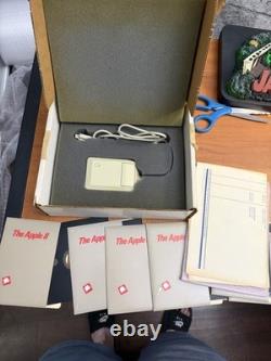 Vintage Apple IIC Mouse in Original Box Floppy Styrofoam