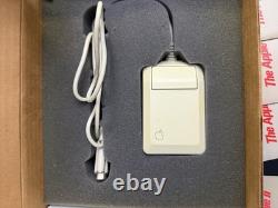 Vintage Apple IIC Mouse in Original Box Floppy Styrofoam