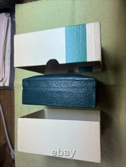 Vintage Authentic 70's Rolex Green strip Men's coffin Box/Case. 168055131675