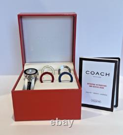 Vintage Authentic COACH Wristwatch-Interchangeable Bezel in Box