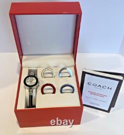 Vintage Authentic COACH Wristwatch-Interchangeable Bezel in Box