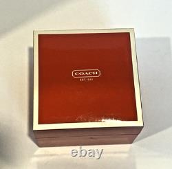 Vintage Authentic COACH Wristwatch-Interchangeable Bezel in Box
