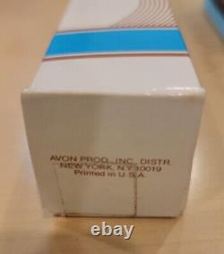 Vintage Avon Styling Hairbrush Blue Nylon Bristles 8 NOS In Box NEW