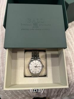 Vintage BALL Official Standard Trainmaster Automatic Steel Watch & Box
