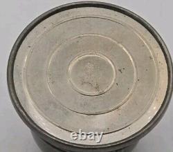 Vintage BIRKS REGENCY SILVER PLATE DOUBLE B BELL DOMED RING PRESENTATION BOX