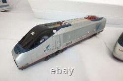 Vintage Bachmann Acela Express HO Amtrak Train Set Locomotive Box Spectrum 01202
