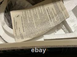 Vintage Bahama Fans 52 Deluxe Ceiling Fan Antique Brass Cane Blades Open Box