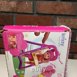 Vintage Barbie Baby Sister Krissy Swing n Play 54217 NEW in Damaged Box Mattel