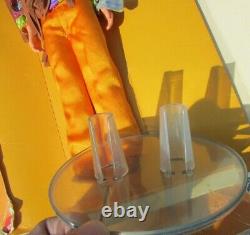 Vintage Barbie Live Action Ken Doll Mod #1159 VHTF Box Stand Wrist Tag