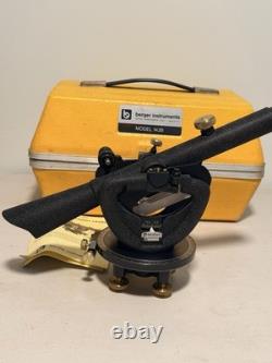 Vintage Berger Instruments Model 143B In Box With Papers Pristine Condition