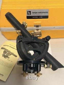 Vintage Berger Instruments Model 143B In Box With Papers Pristine Condition