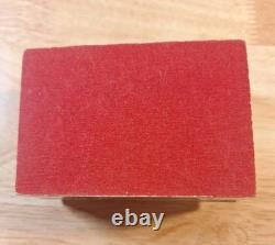 Vintage Bethlehem Eretz Israel Mother of Pearl & Abalone Carved Trinket Box