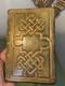 Vintage Borghese Ceramic Celtic Sculpted Book Trinket Box
