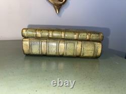 Vintage Borghese Ceramic Celtic Sculpted Book Trinket Box