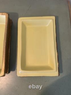 Vintage Borghese Ceramic Celtic Sculpted Book Trinket Box