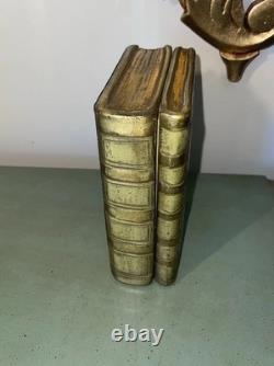 Vintage Borghese Ceramic Celtic Sculpted Book Trinket Box