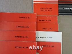 Vintage Box Office Modern Theatre Buyers Directory 1960s Lot of 9 Magazines 32