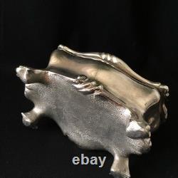 Vintage Box Trinket Box Italy Silver Jewelry Rare Collectuble
