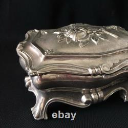 Vintage Box Trinket Box Italy Silver Jewelry Rare Collectuble